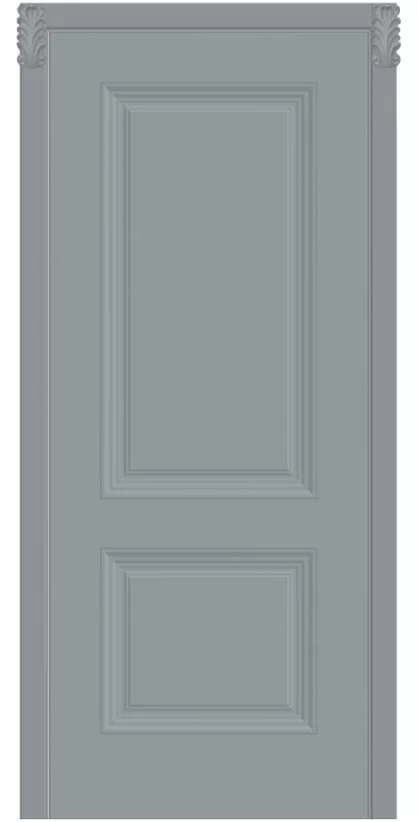 Шелли 2 Эмаль Серая Скиновая дверь CordonDoor