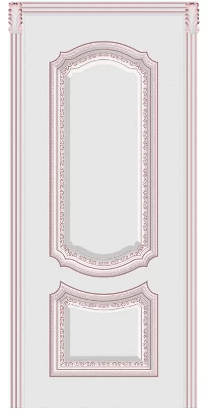 Сьюта B2 Белая эмаль дверь Luxury