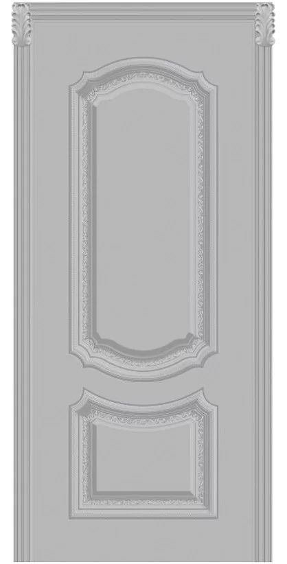 Сьюта B2 RAL 7047 эмаль дверь Luxury