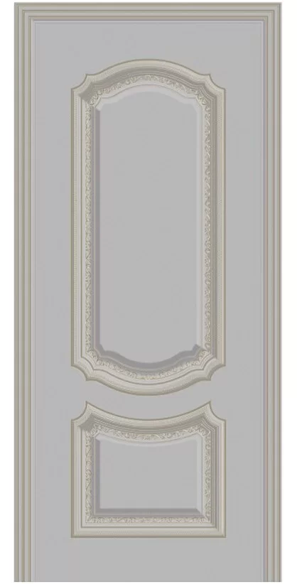 Сьюта B2 RAL 7047 эмаль дверь Luxury